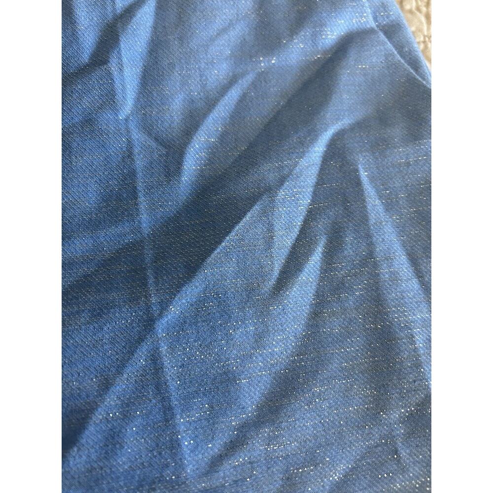 ZADIG & VOLTAIRE Women's Please Linen Blend Shorts Blue Sparkle NWT Size XS - Picture 8 of 9